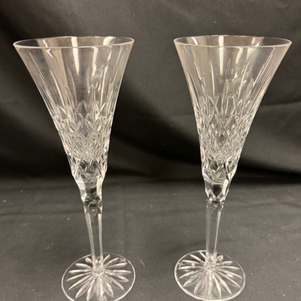 Waterford Crystal Champagne Flutes